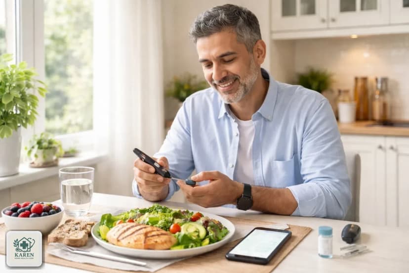 کنترل دیابت در منزل | راهنمای کامل ۱۴۰۵ – رژیم، ورزش، چک قند و نکات روزانه