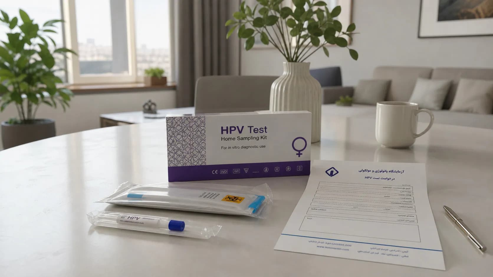 آزمایش HPV در منزل تهران | تست زگیل تناسلی برای زنان و مردان چگونه انجام می‌شود؟