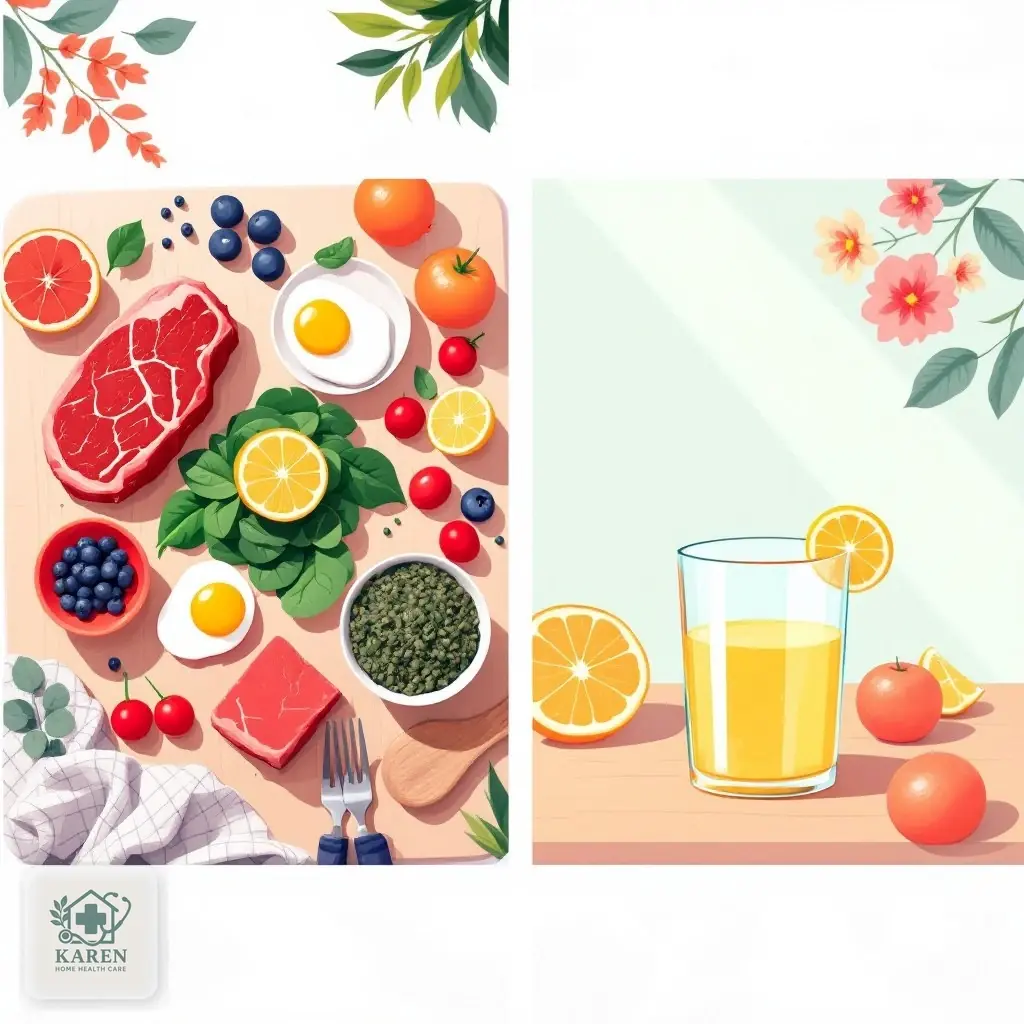 منابع غذایی سرشار از آهن برای درمان کم‌خونی فقر آهن
