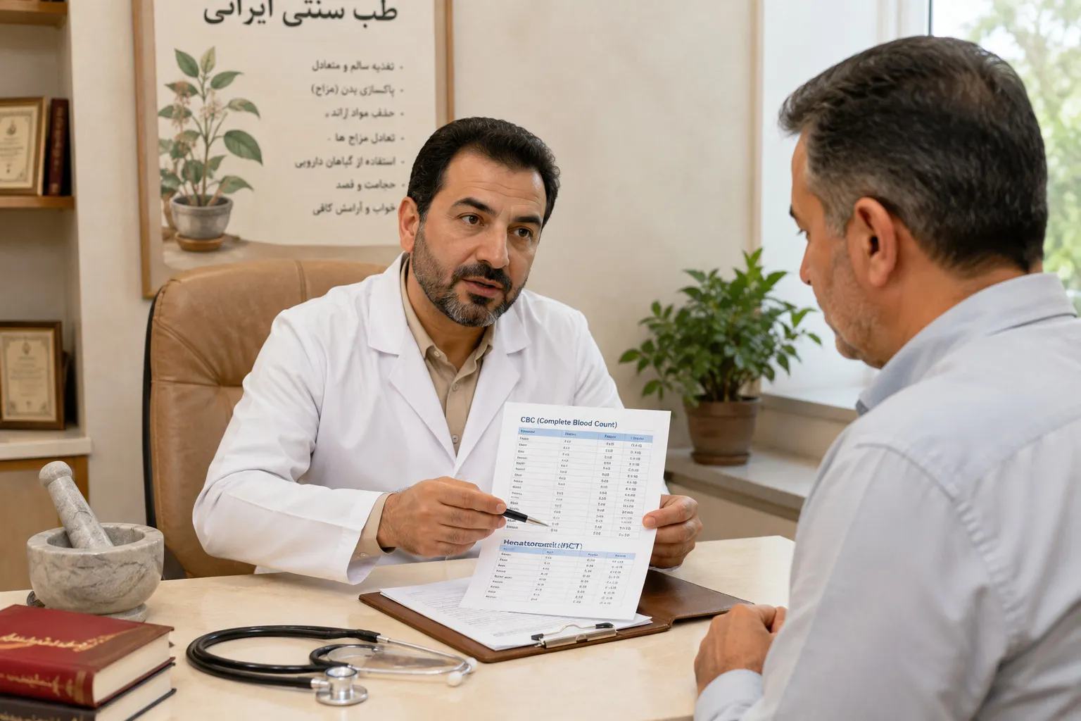 تجربه واقعی بیمار قبل از فصد خون - کاهش استرس و آمادگی موفق