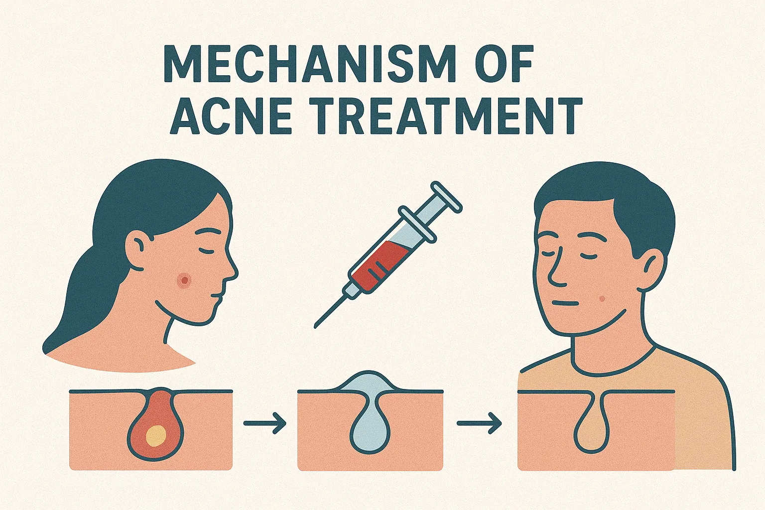 مکانیسم علمی فصد خون در درمان جوش صورت هورمونی