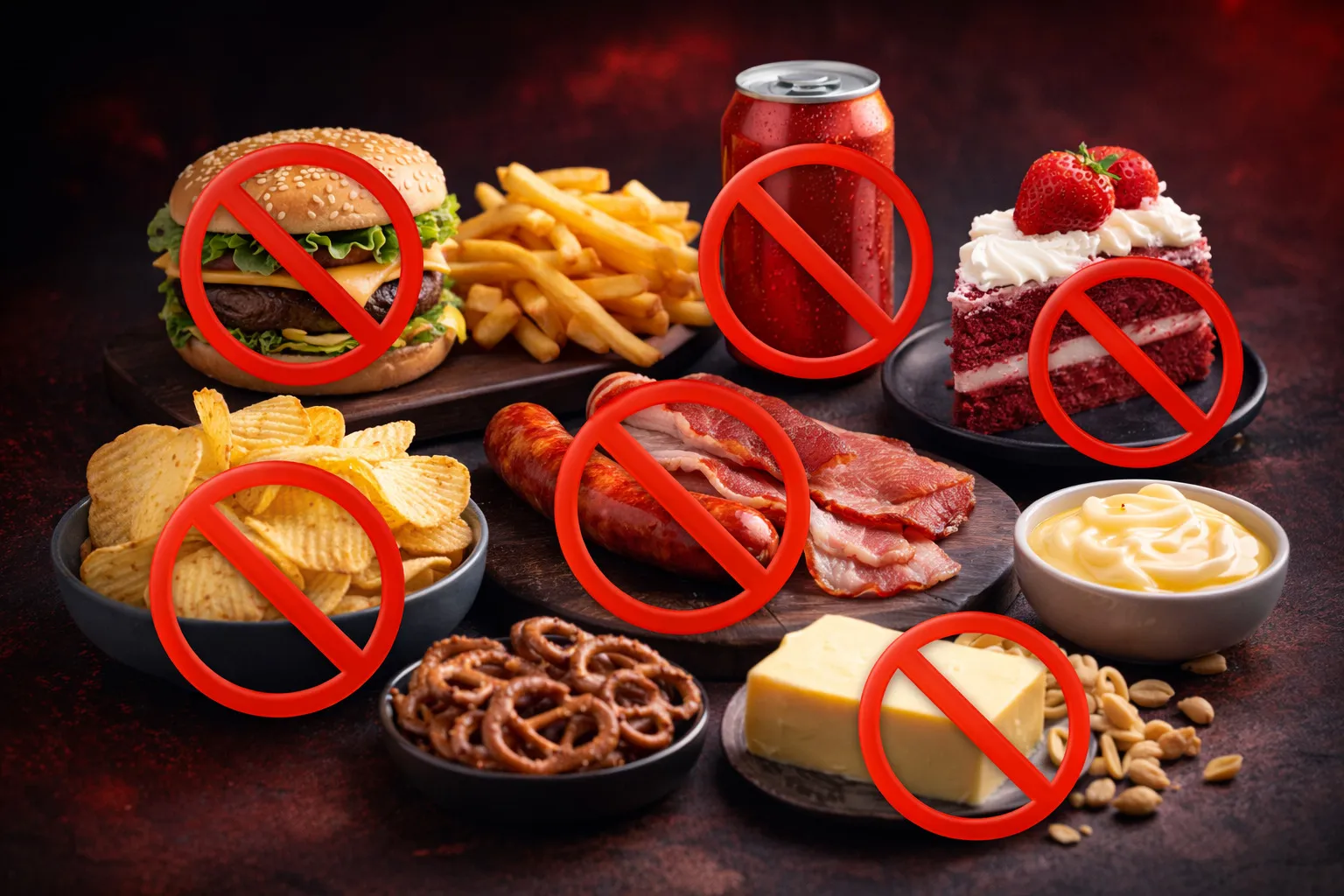 غذاهای مضر برای قلب: چربی‌های ترانس، نمک زیاد و قندهای ساده