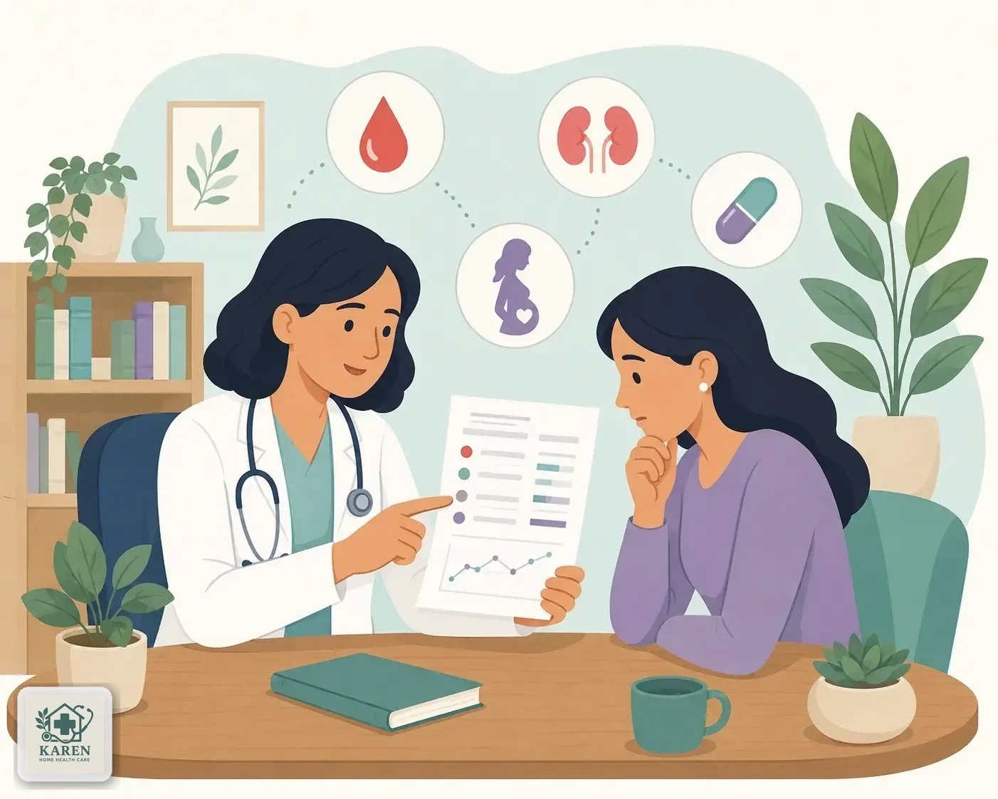 نقش عوامل مختلف مثل کم‌خونی و بیماری کلیوی در تفسیر عدد HbA1c