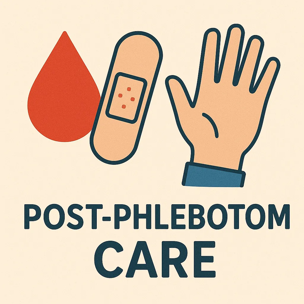 مراقبت‌های قبل و بعد فصد خون