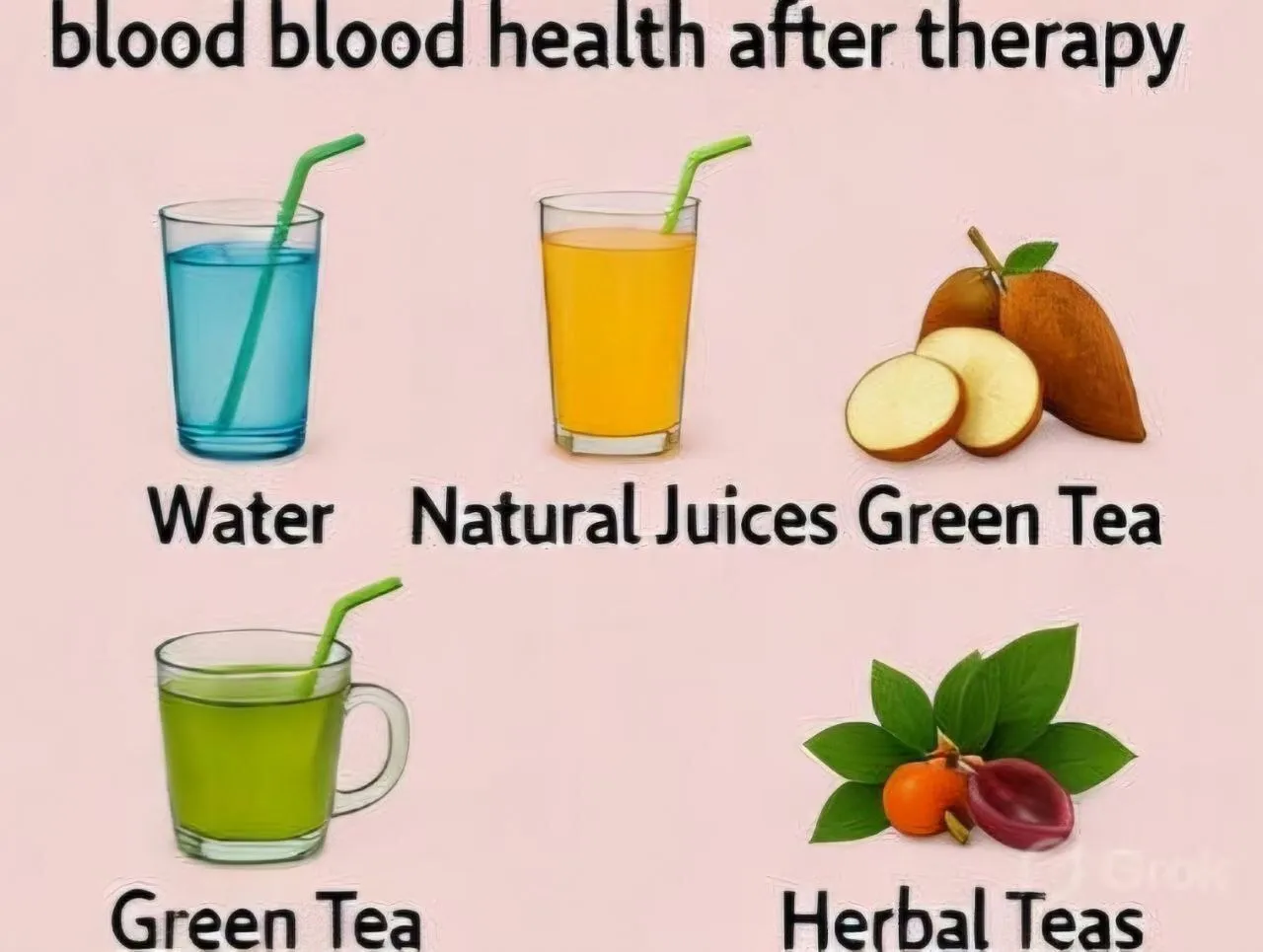 تغذیه مناسب بعد از فصد خون: آب، آبمیوه طبیعی، دمنوش و سبزیجات