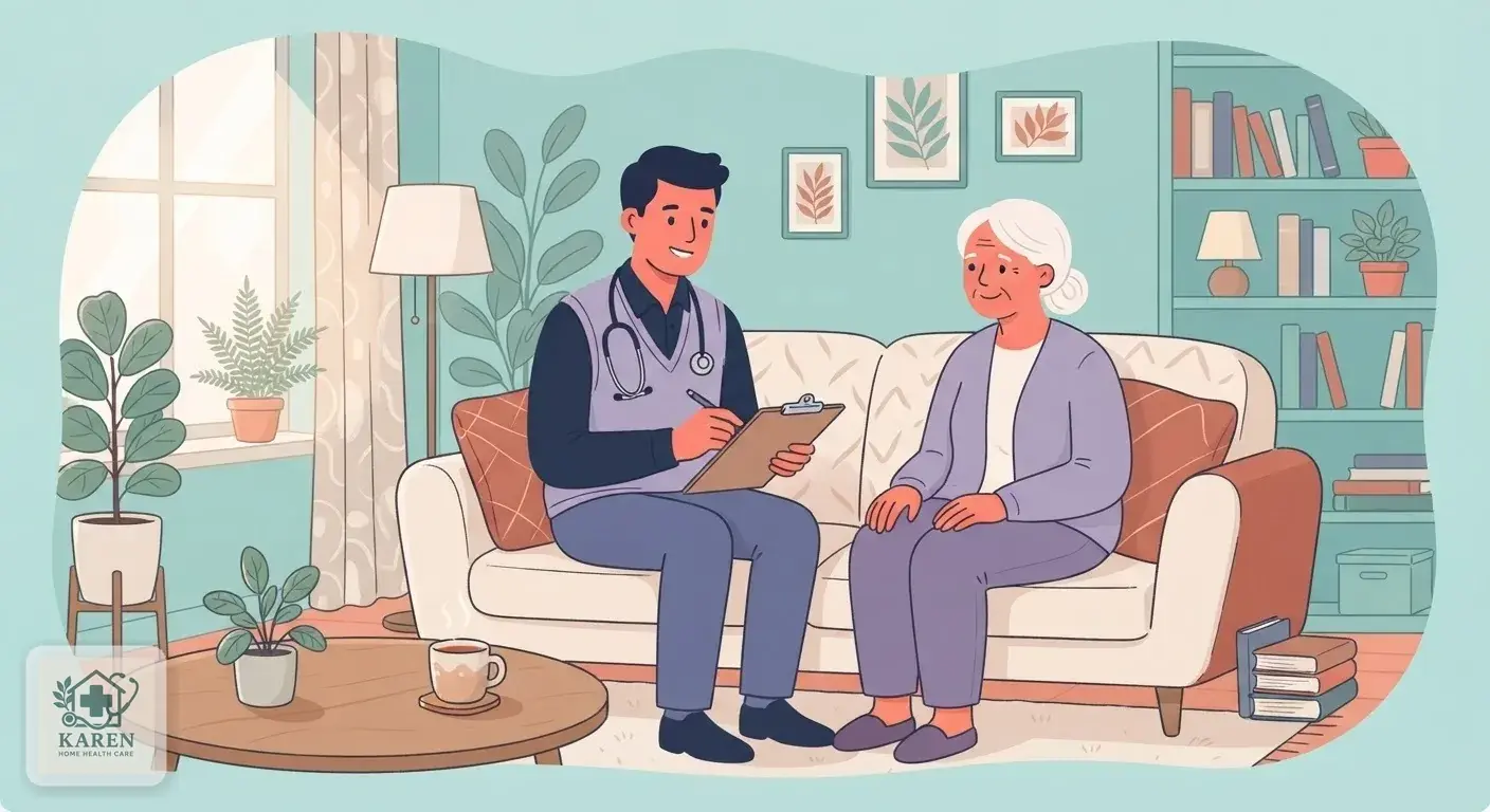 ویزیت پزشک در منزل برای بررسی علائم مداوم ریفلاکس معده