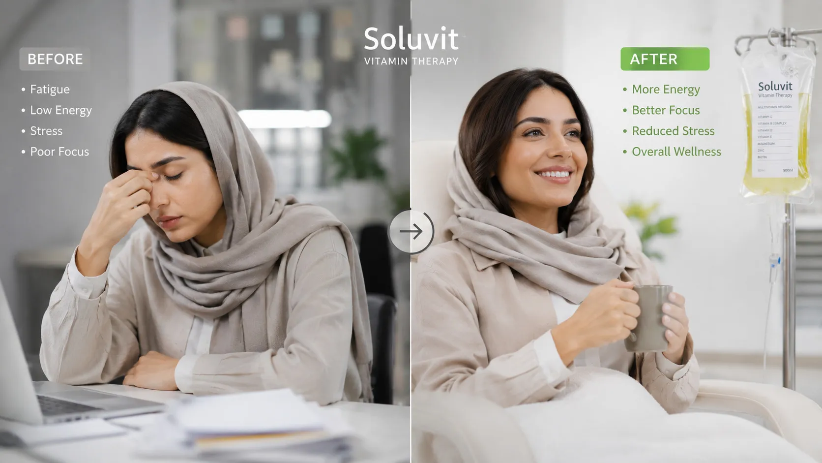 کمک سولوویت به رفع خستگی مزمن و افزایش انرژی در افراد دارای کمبود ویتامین