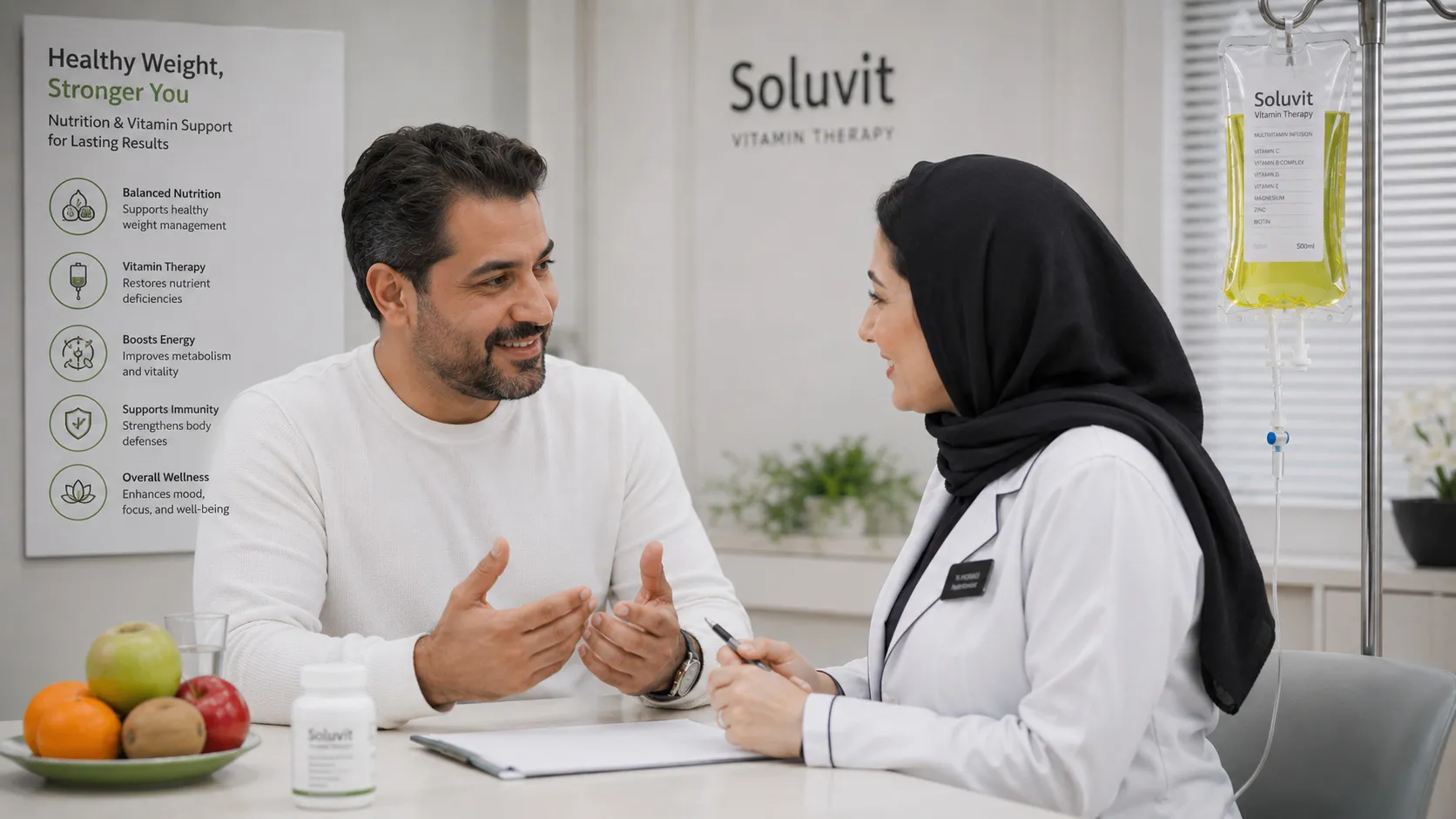 آیا آمپول سولوویت باعث چاقی می شود بررسی تاثیر سولوویت بر وزن بدن