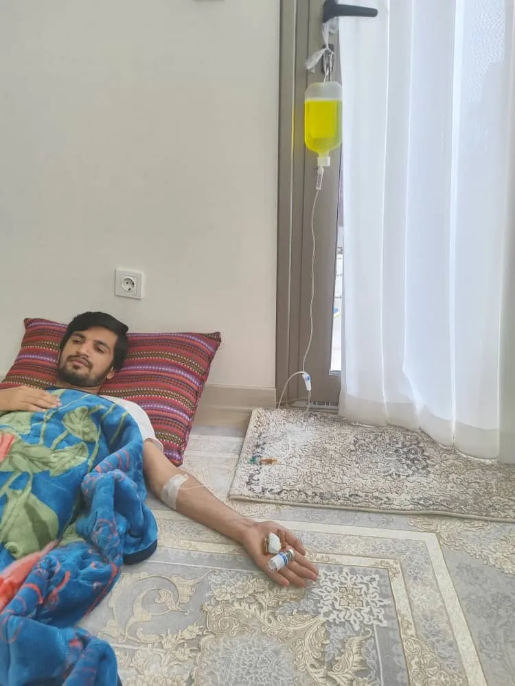 وصل سرم در منزل جردن تهران — کارن هوم کر