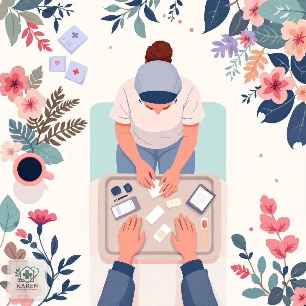 پانسمان و مراقبت تخصصی از زخم بستر توسط پرستار در منزل