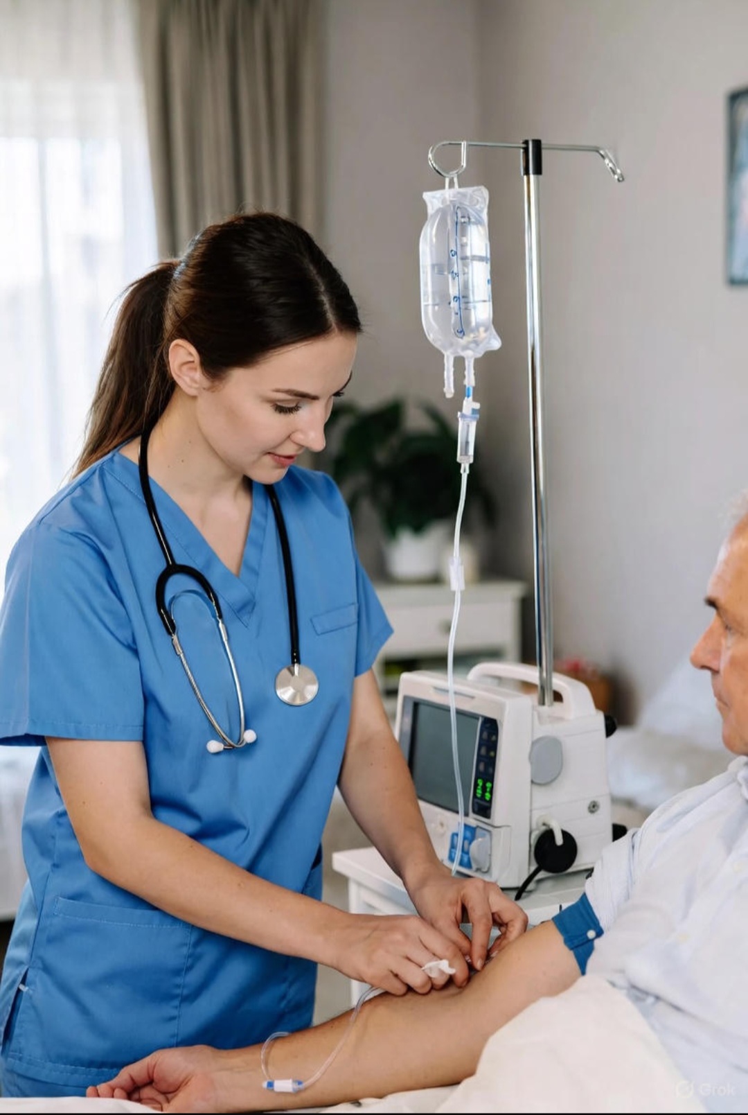 وصل سرم در منزل تهران شبانه روزی | اعزام فوری پرستار ۲۴ ساعته